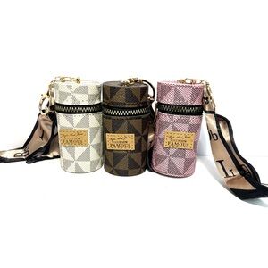 3-Pack Lipstick Coin Purse Keychains